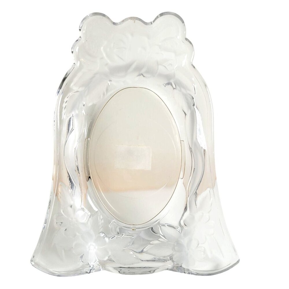 Studio Nova Japan Crystal Bell Frame 3X5 Loves Bouquet Frosted Flowers